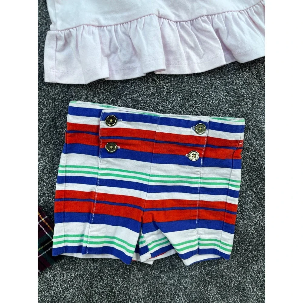 Girls Lot 4 Size 3 Janie Jack shirt, shorts, pants, sweater‎